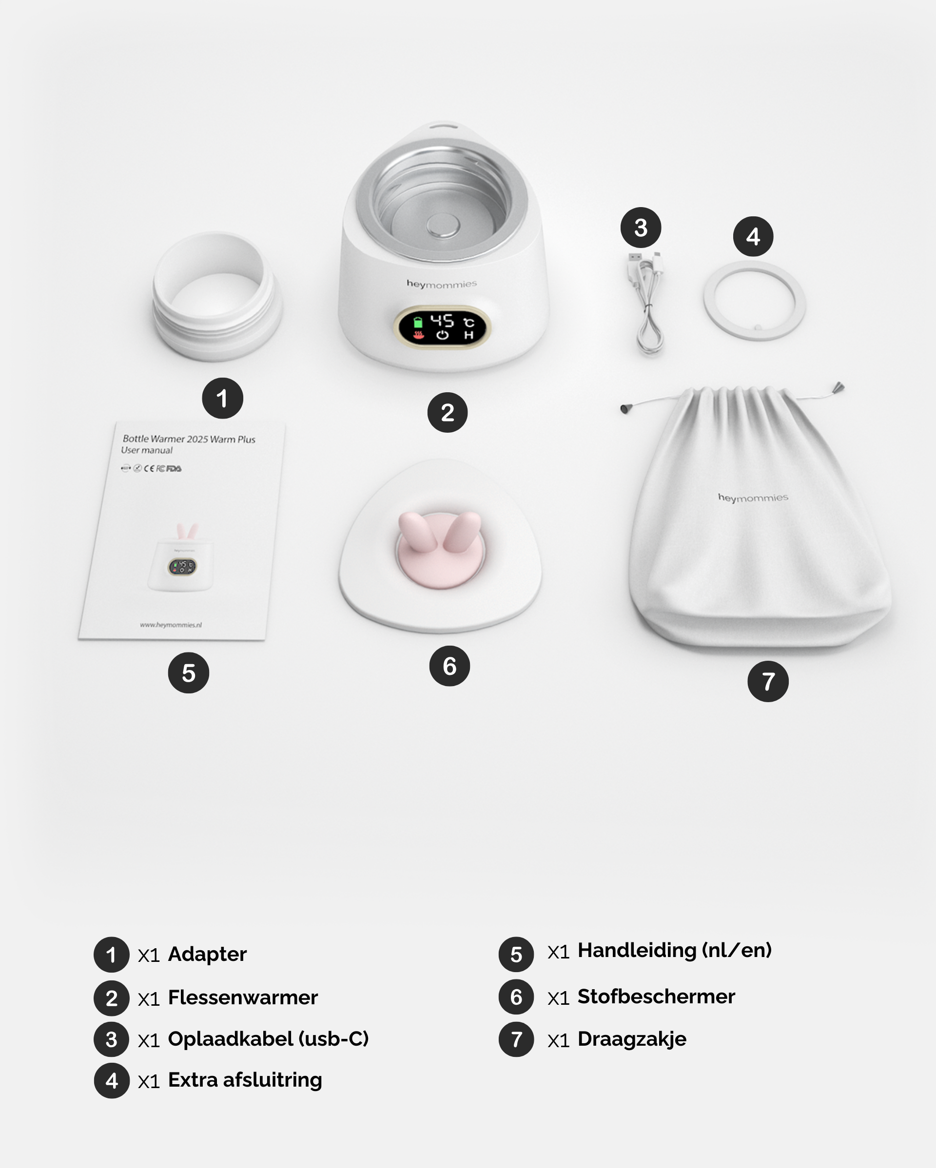 Heymommies Warm Plus Flaschenwärmer